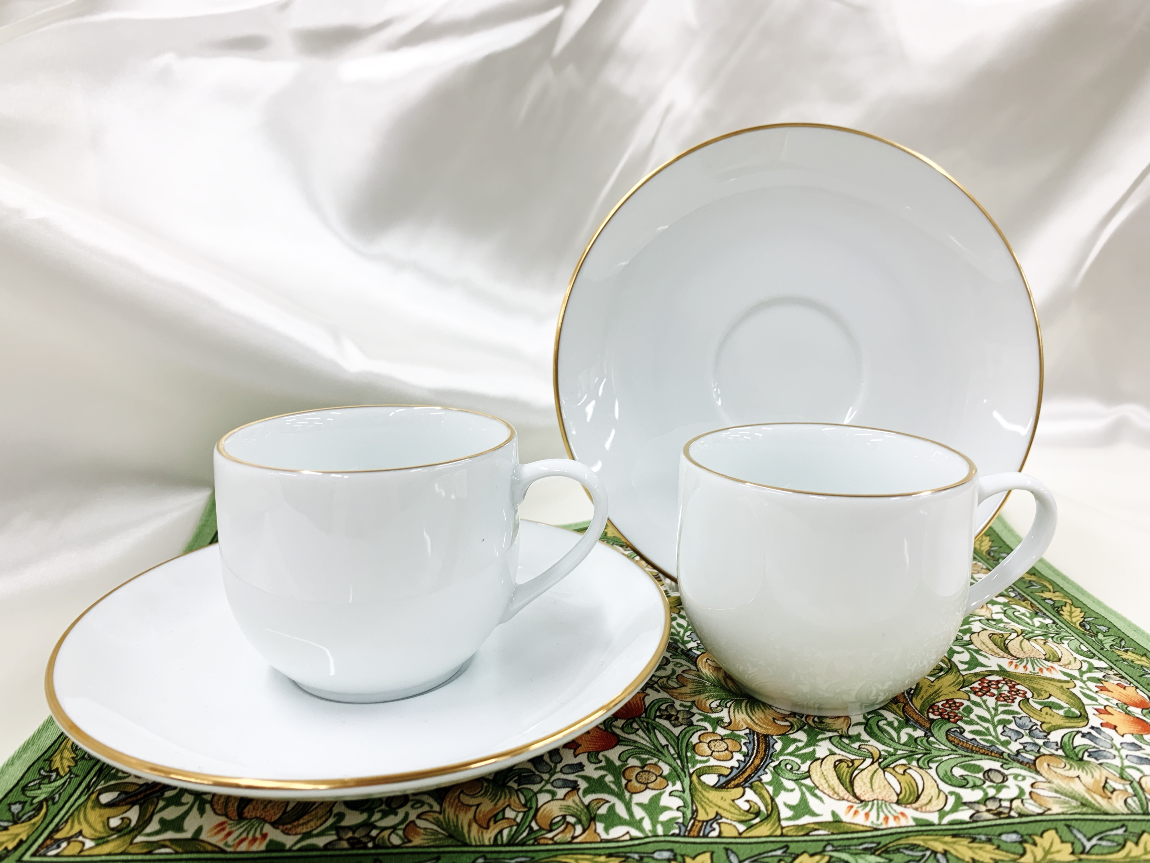 ヨーロピアンホワイト コーヒーカップ&ソーサーペア|商品紹介|贈答品